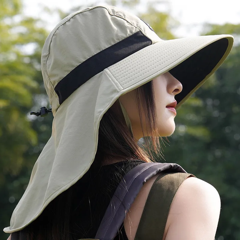 Cranta Komeia Polyester Sun Protection Hats Women's-4