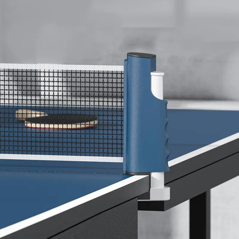 Yuyang Table Tennis Net Frame ABS Steel PE Unisex 19.5*7cm Blue-3