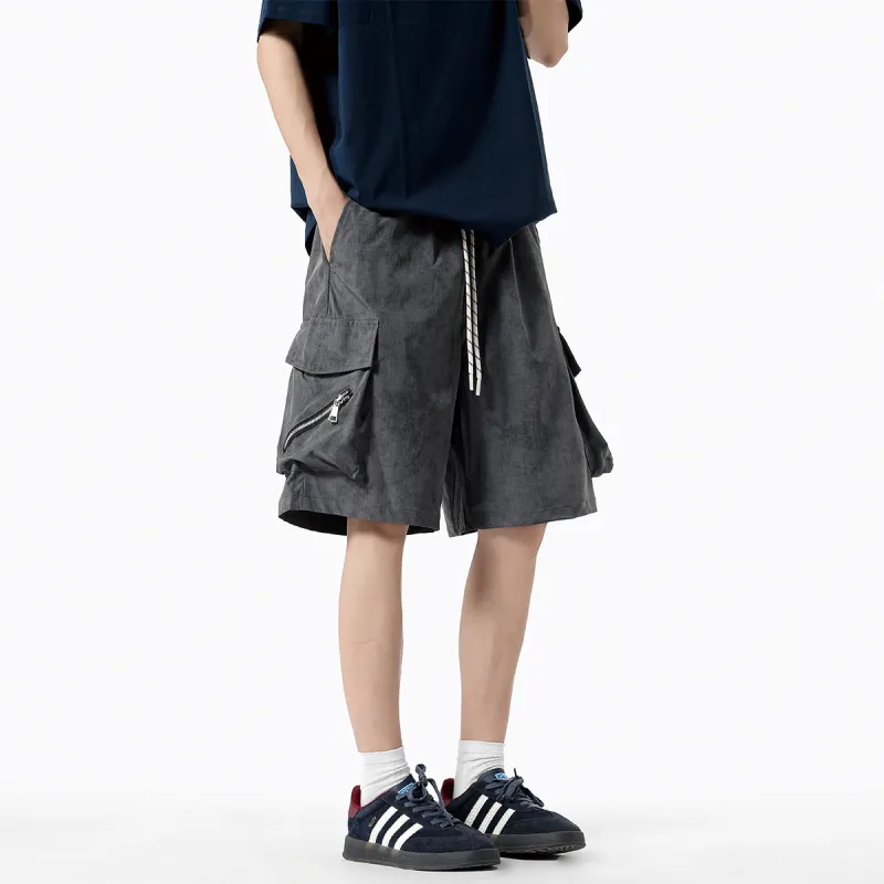 Yiwen Cargo Shorts Unisex-2