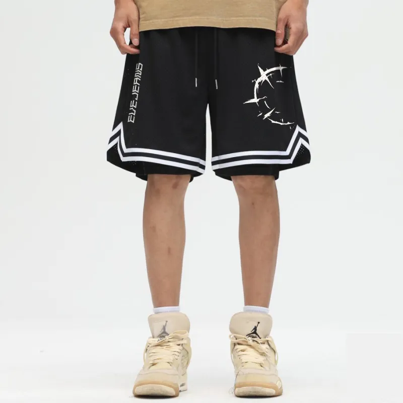 Yiwen Basketball Shorts Unisex-4