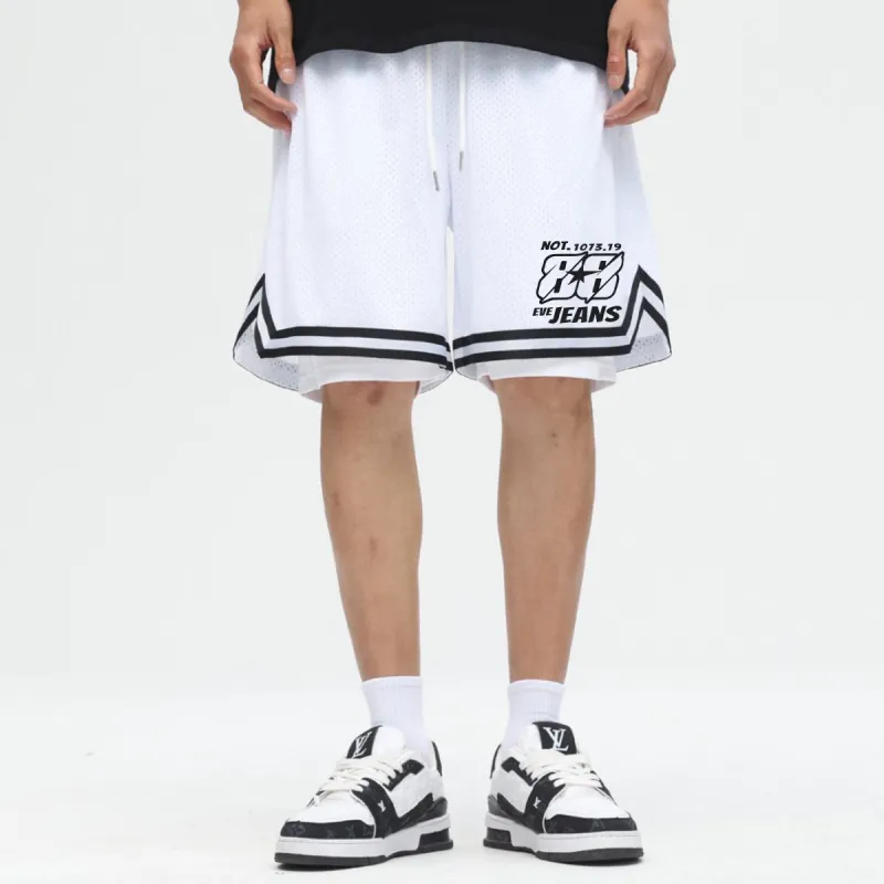 Yiwen Basketball Shorts Unisex-7