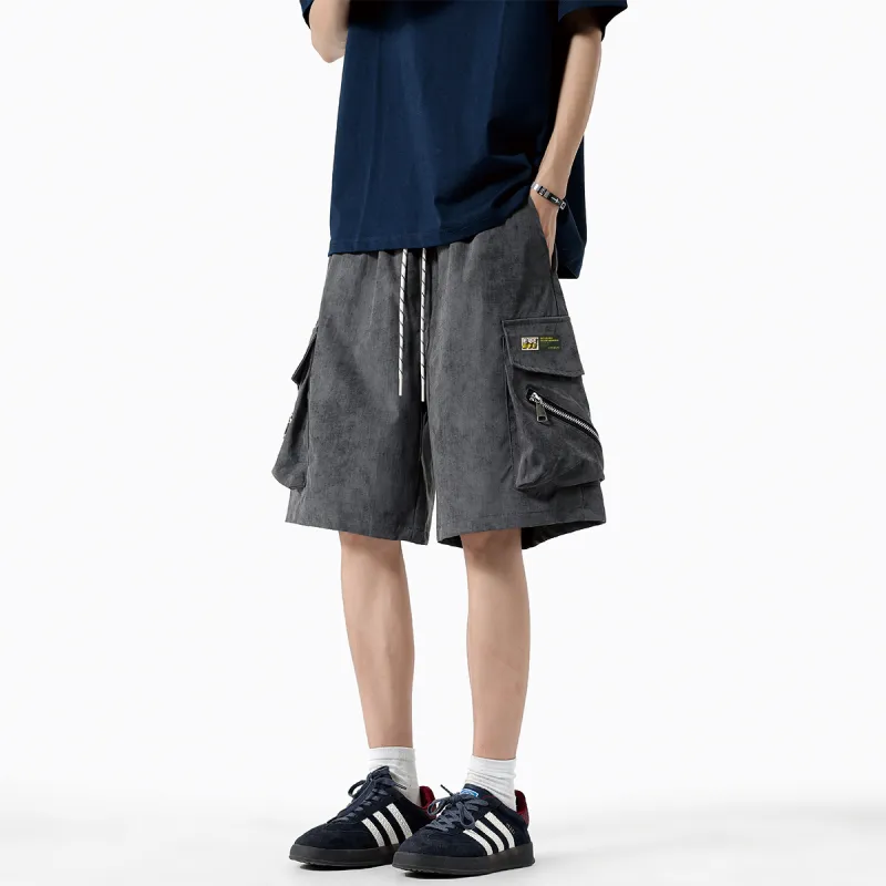 Yiwen Cargo Shorts Unisex-3