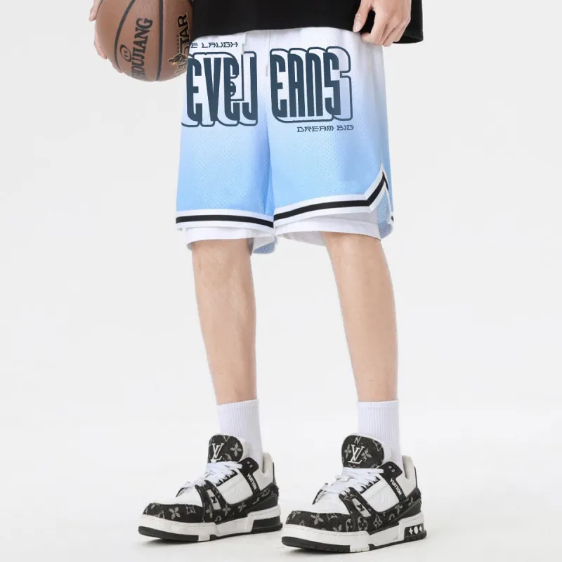 Yiwen Basketball Shorts Unisex-14