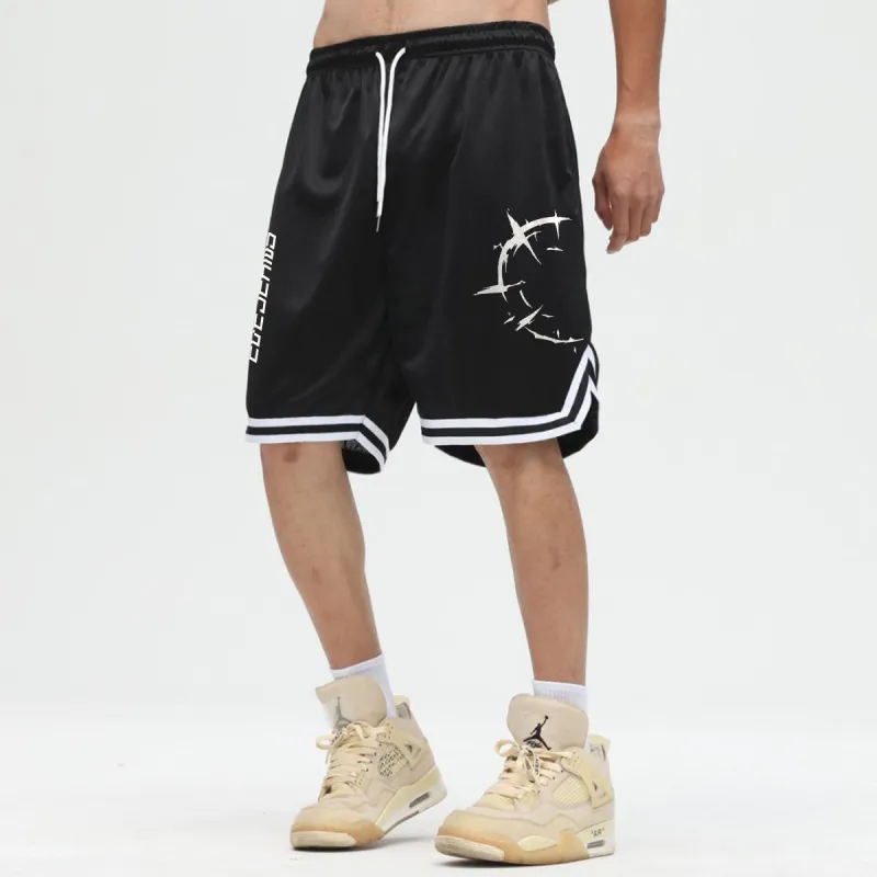 Yiwen Basketball Shorts Unisex-2