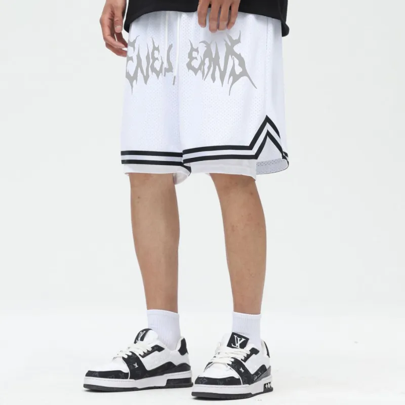 Yiwen Basketball Shorts Unisex-7
