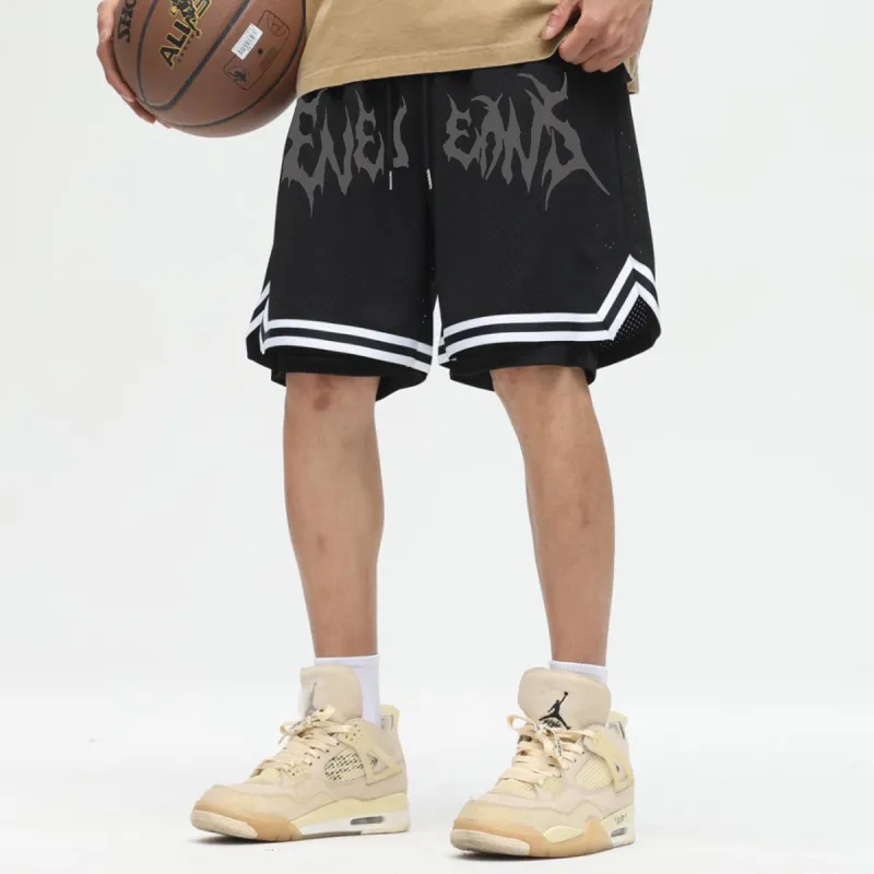 Yiwen Basketball Shorts Unisex-3