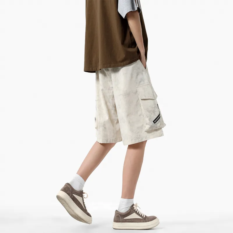 Yiwen Cargo Shorts Unisex-15
