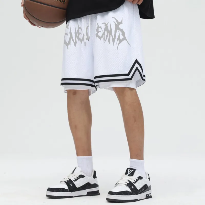 Yiwen Basketball Shorts Unisex-9