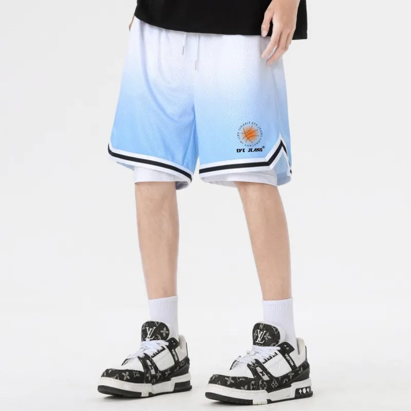 Yiwen Basketball Shorts Unisex-14