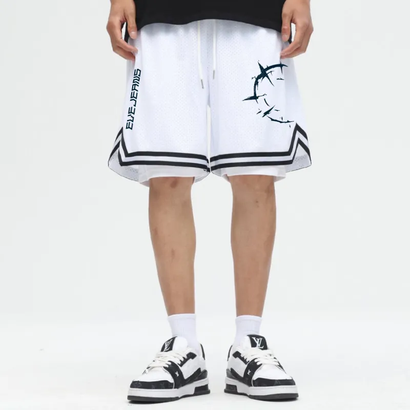 Yiwen Basketball Shorts Unisex-8