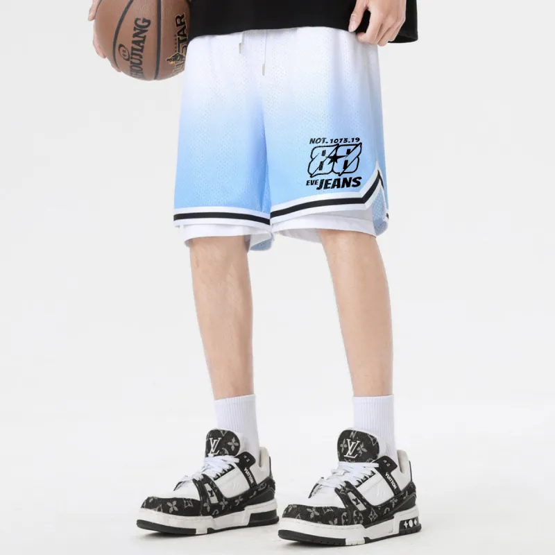 Yiwen Basketball Shorts Unisex-15