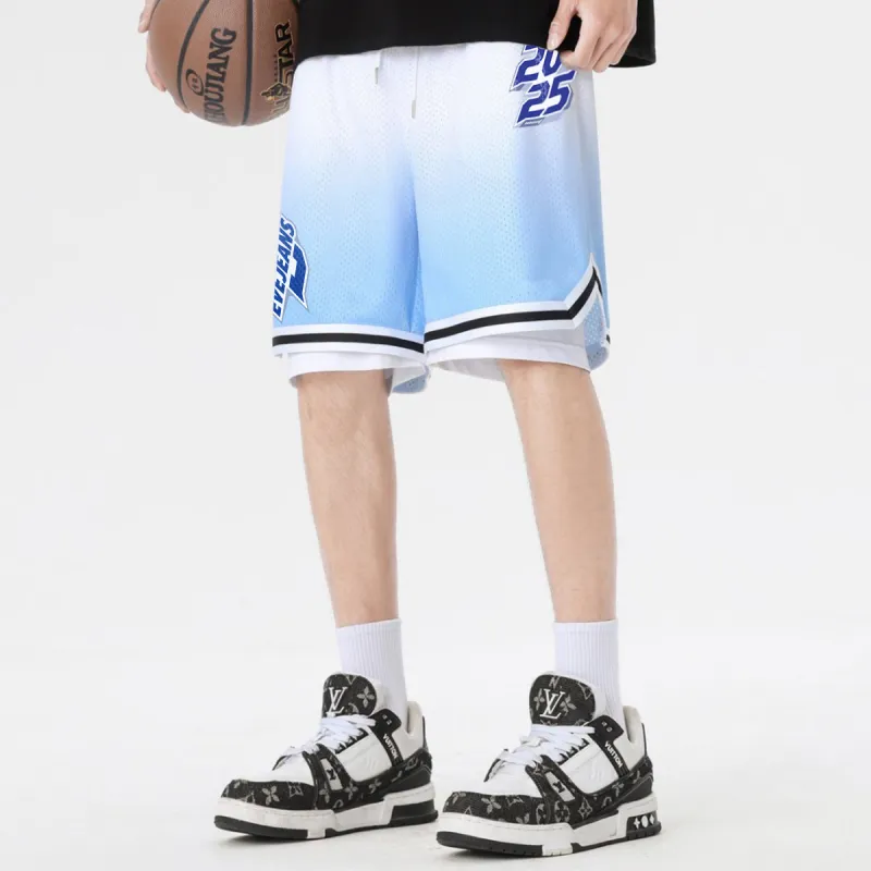 Yiwen Basketball Shorts Unisex-14