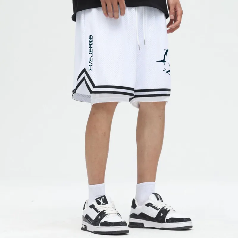 Yiwen Basketball Shorts Unisex-7