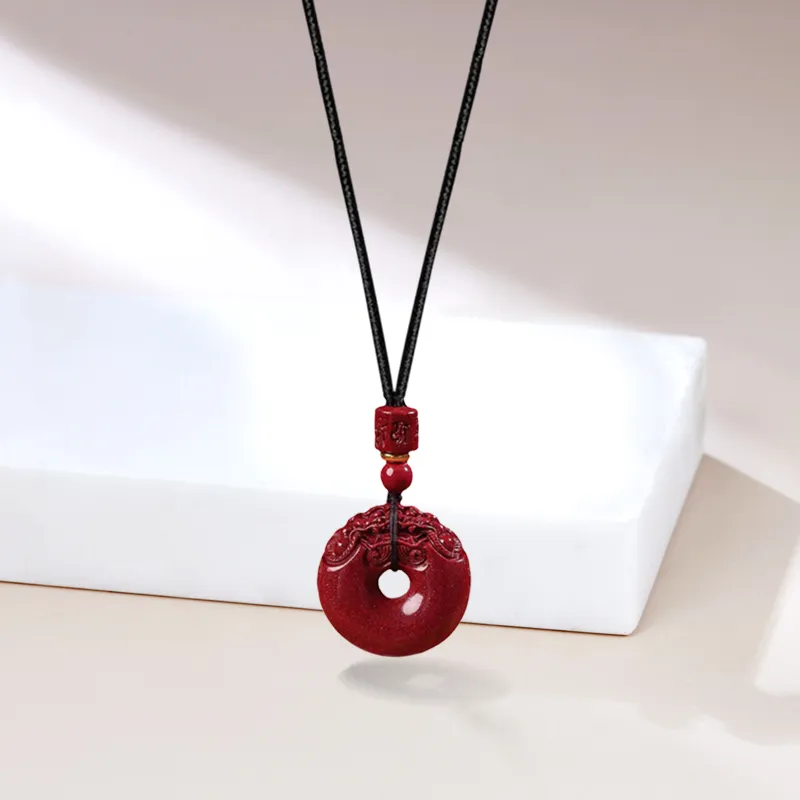 YOASOBI Reconstructed Cinnabar Necklaces Unisex-2