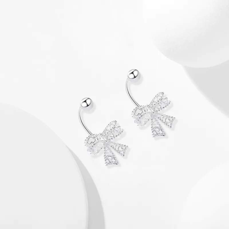 YOASOBI 925 Silver Needles Stud Earrings Women's-4