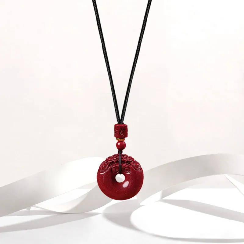 YOASOBI Reconstructed Cinnabar Necklaces Unisex-1