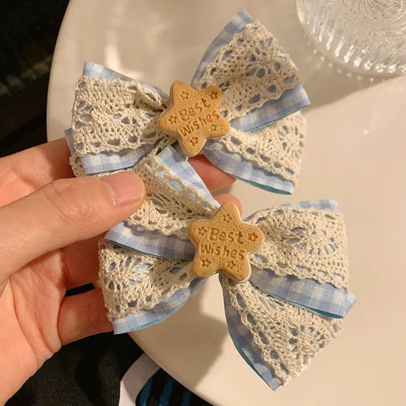 YOASOBI Fabric Hair Clips Women's-4
