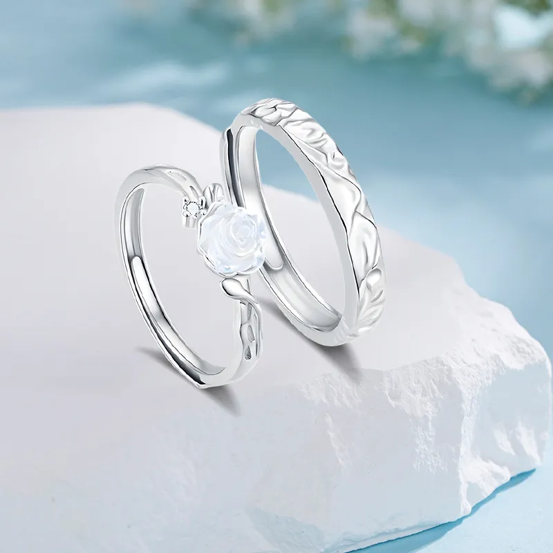 YOASOBI 999 Fine Silver Rings Unisex-8