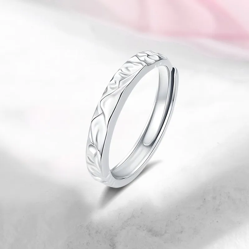YOASOBI 999 Fine Silver Rings Unisex-2