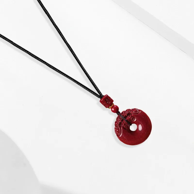 YOASOBI Reconstructed Cinnabar Necklaces Unisex-3