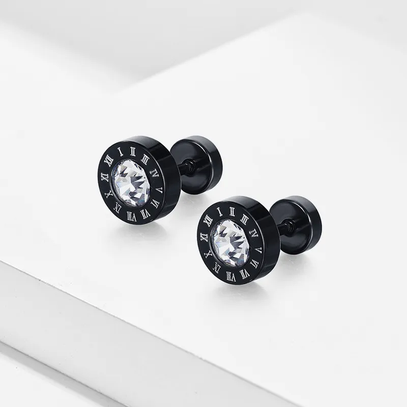 YOASOBI Alloy Stud Earrings Men's-1