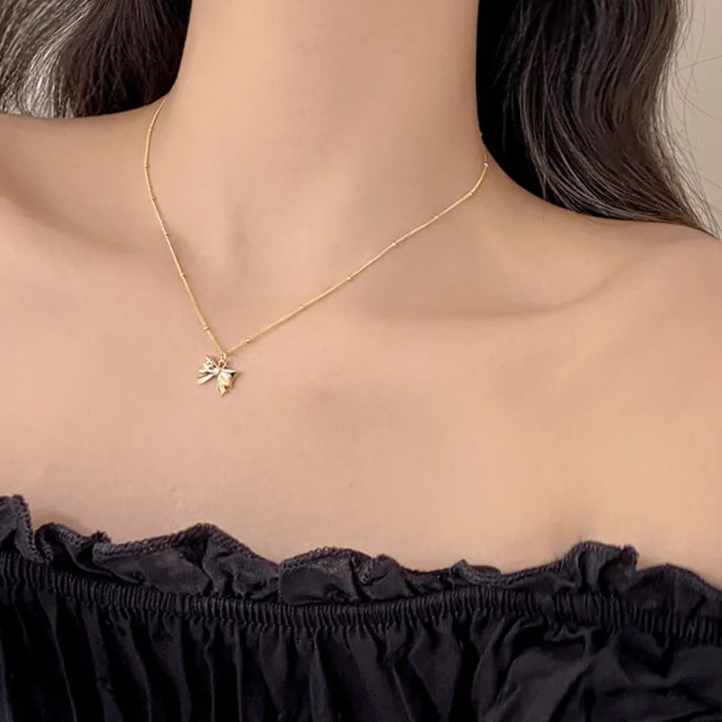YOASOBI 925 Sterling Silver Gold Plated Necklaces Women's-1