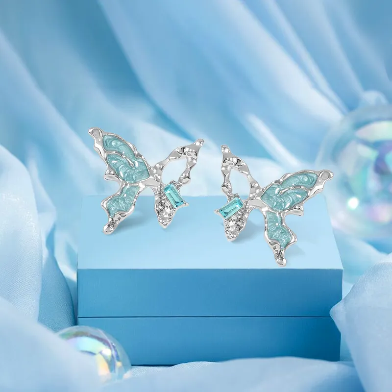 YOASOBI Alloy Stud Earrings Women's-1