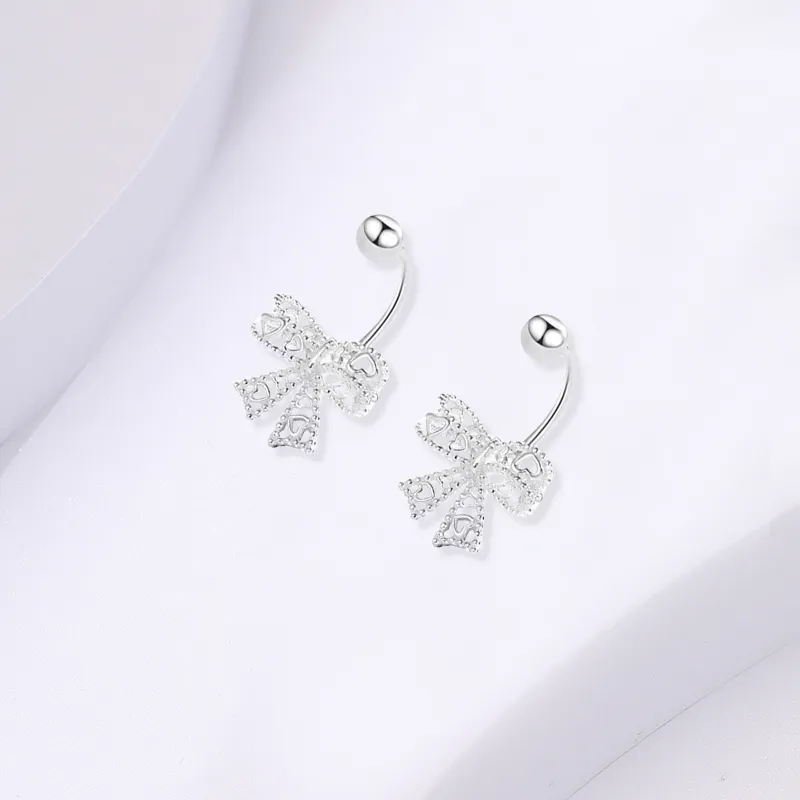 YOASOBI 925 Silver Needles Stud Earrings Women's-1