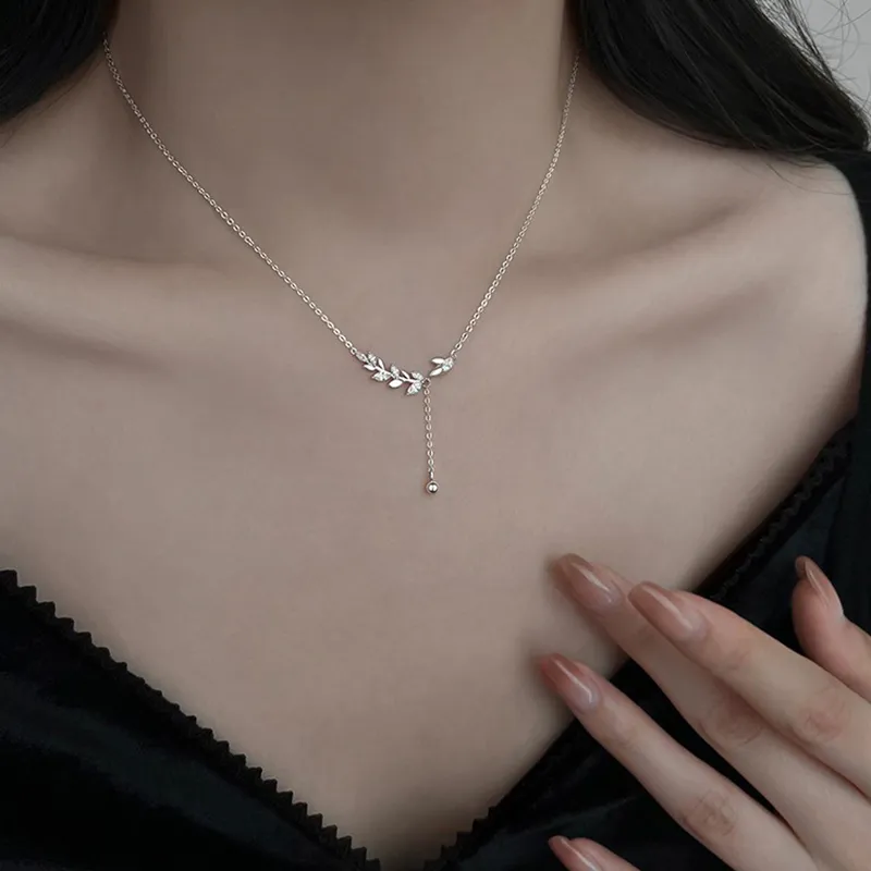 YOASOBI Zircon Necklaces Women's-1