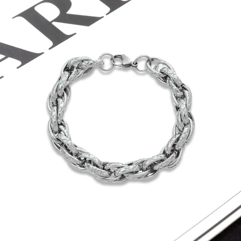 YOASOBI Titanium Steel Bracelets Unisex-2