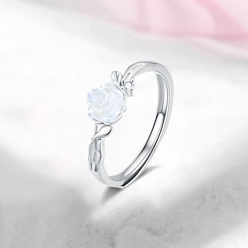 YOASOBI 999 Fine Silver Rings Unisex-5