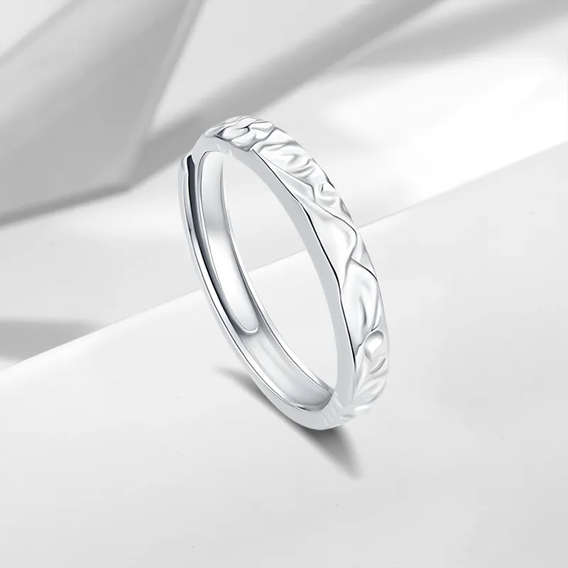YOASOBI 999 Fine Silver Rings Unisex-1