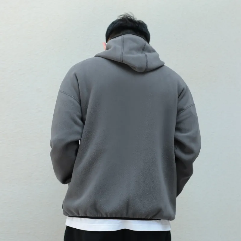 JIPIAO Sweatshirts Unisex Navy Blue Gray-4
