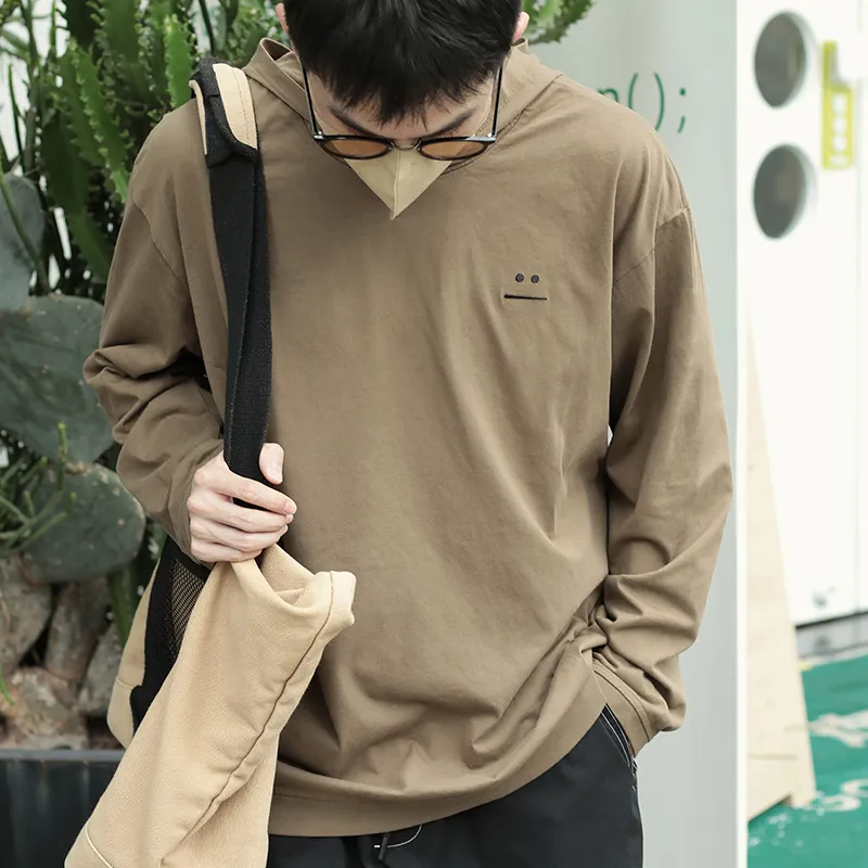 JIPIAO T Shirts Unisex Dark Khaki-3