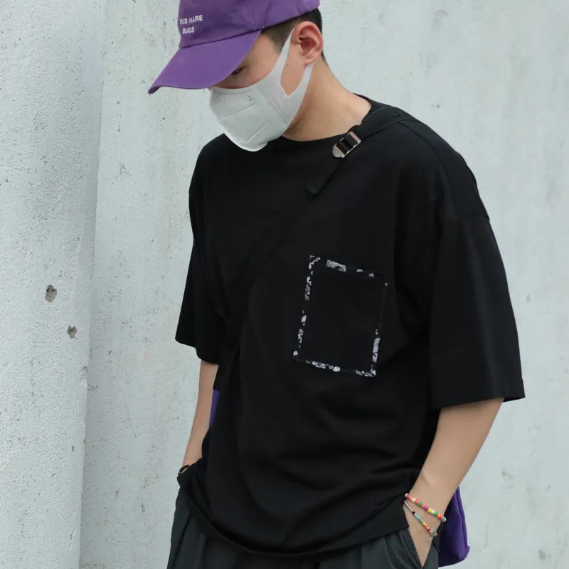 JIPIAO T Shirts Unisex Black-4