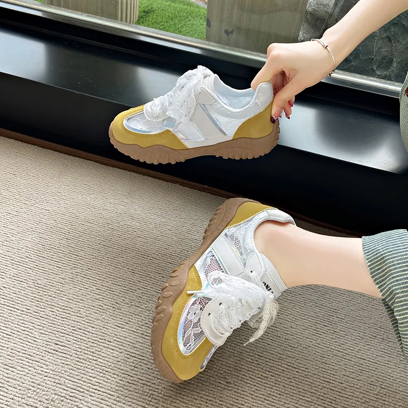Tonlion Slip Resistant And Breathable Low Top Casual Shoes Women's-14