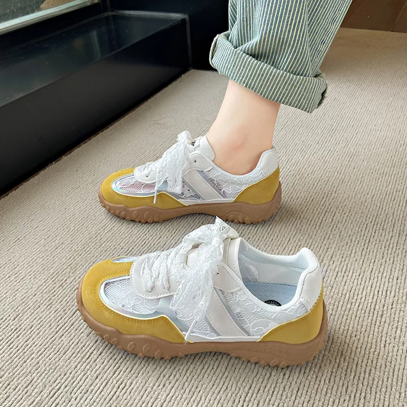 Tonlion Slip Resistant And Breathable Low Top Casual Shoes Women's-13