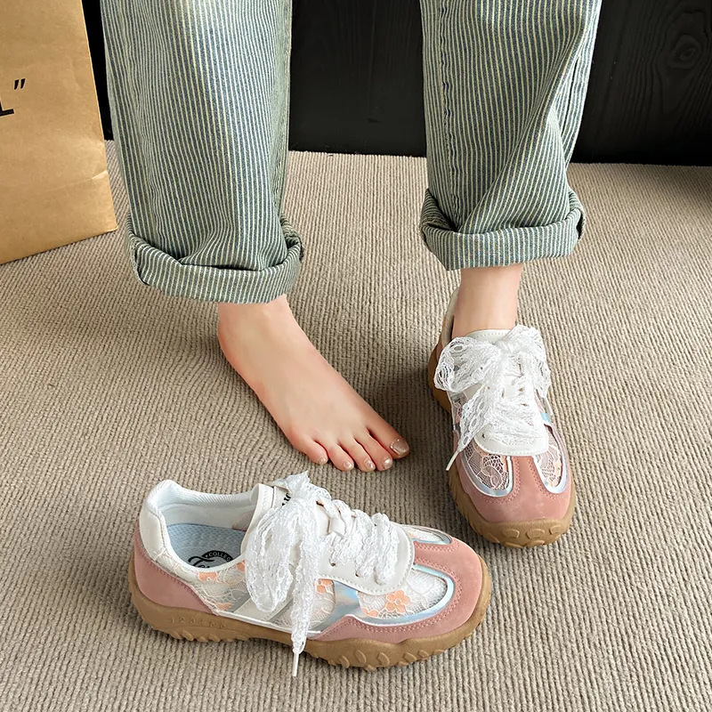 Tonlion Slip Resistant And Breathable Low Top Casual Shoes Women's-8