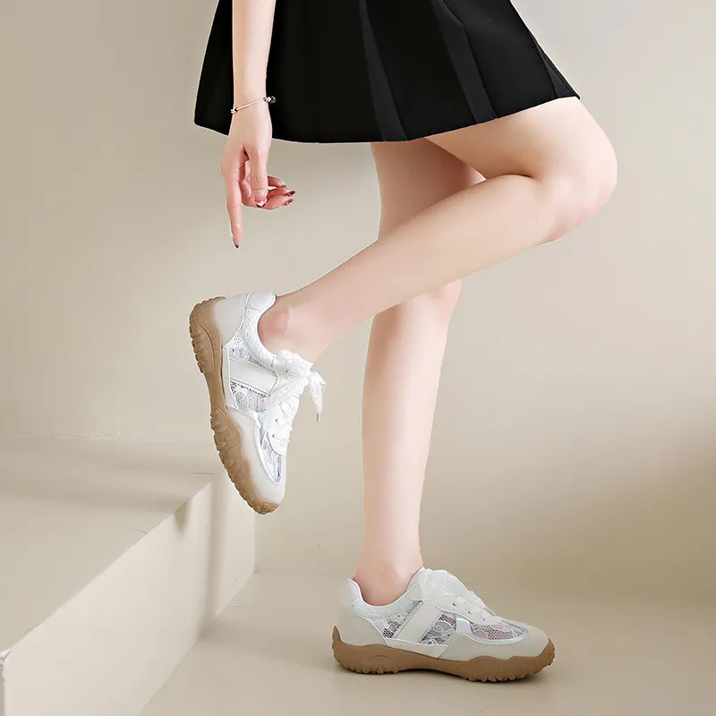 Tonlion Slip Resistant And Breathable Low Top Casual Shoes Women's-5