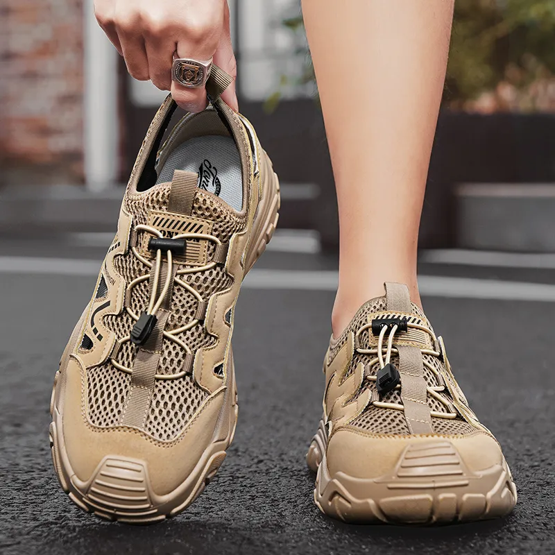 Tonlion Abrasion Resistant Lightweight Slip Resistant Low Top Casual Shoes Men's-6