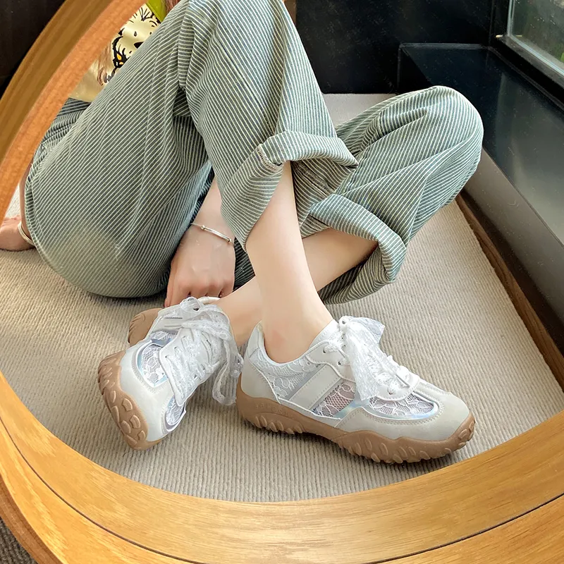 Tonlion Slip Resistant And Breathable Low Top Casual Shoes Women's-3