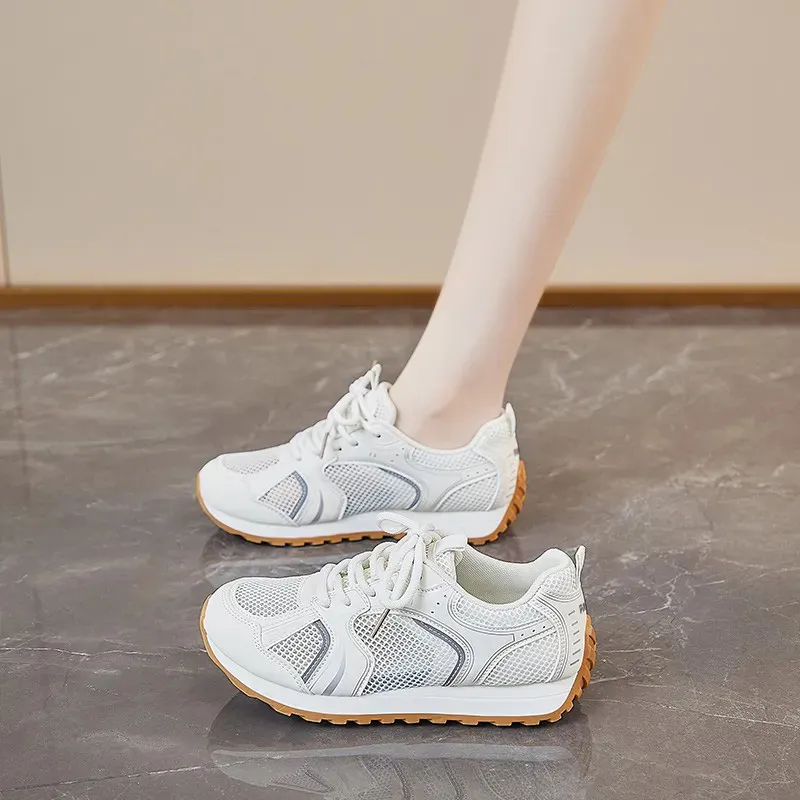 PIYOPIYO Low Top Skateboard Shoes Women's Ecru-1