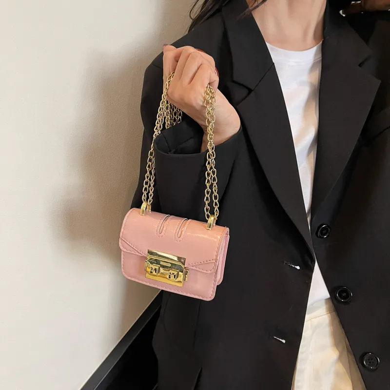 SEVENMOONS PU Shoulder Bag Regular Women's Ecru/Black/Green/Blue/Pink-13