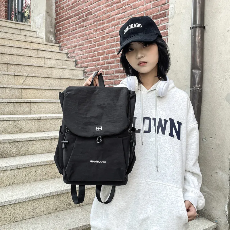 SEVENMOONS Nylon Backpack Unisex Multicolor-2