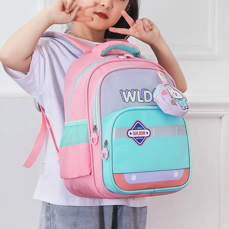 SEVENMOONS Oxford Student Bag Kids' Multicolor-3