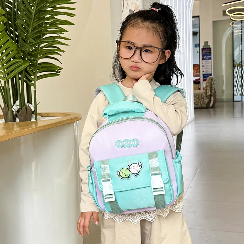 SEVENMOONS Oxford Backpack Kids' Pink/Yellow/Purple/Blue-8