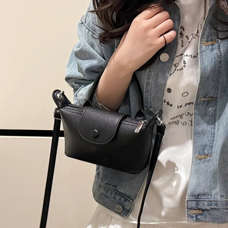 SEVENMOONS PU Dumpling Bag, Shoulder Bag, Crossbody Bag, Handbag Regular Women's Multicolor-5