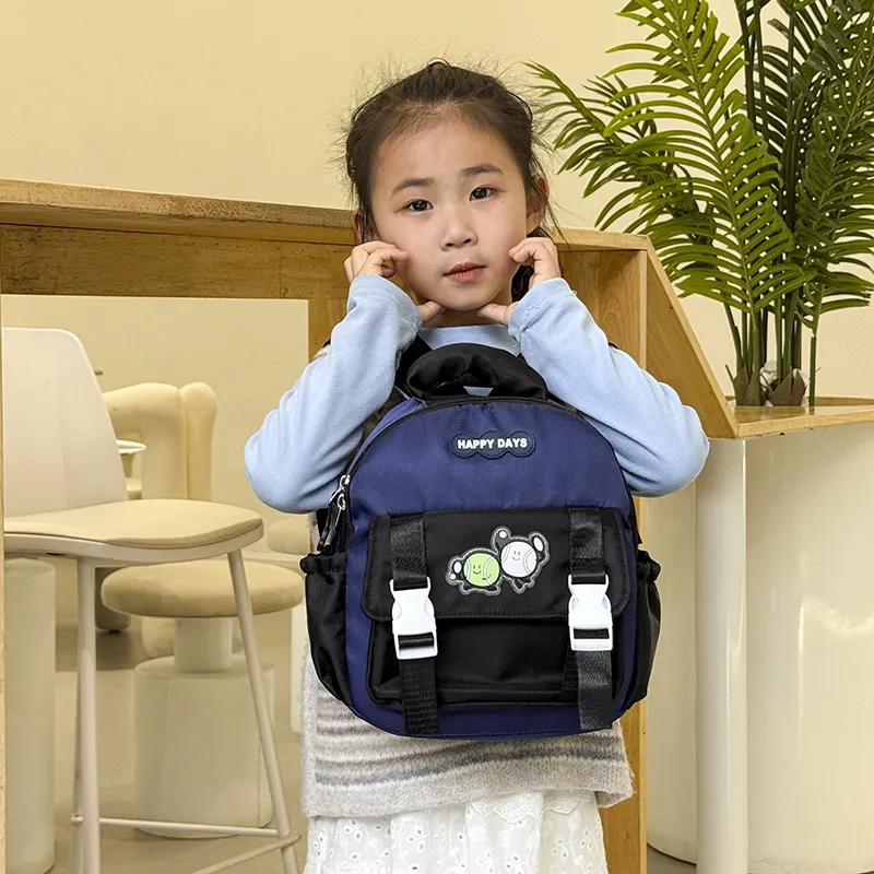 SEVENMOONS Oxford Backpack Kids' Pink/Yellow/Purple/Blue-11
