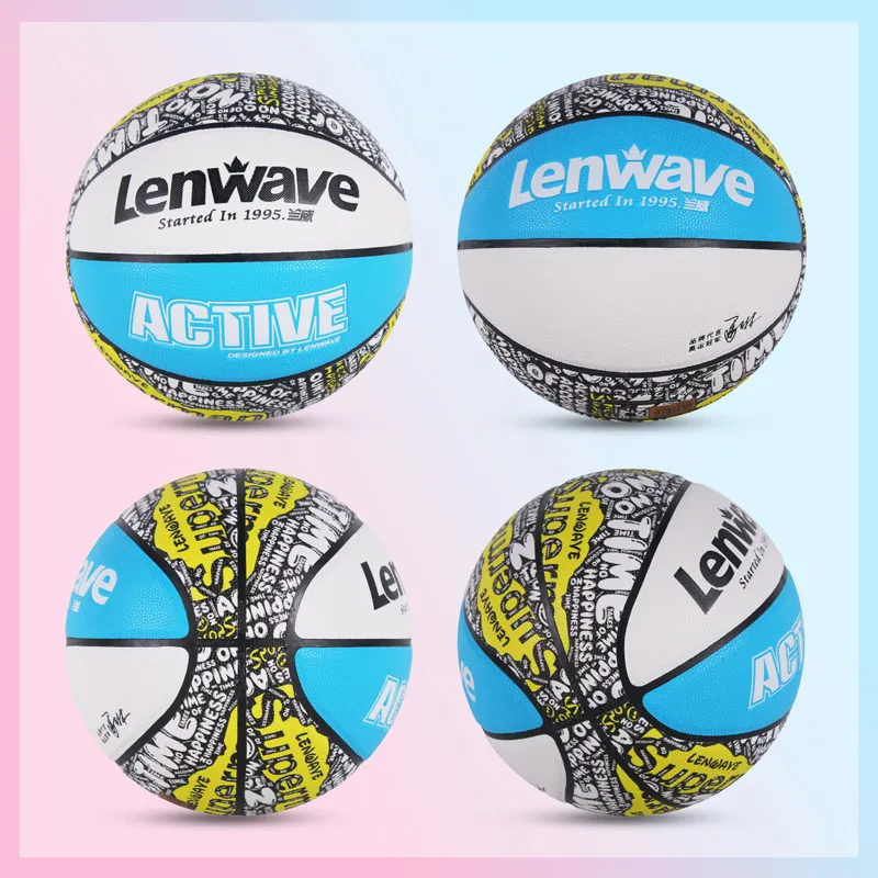 LENWAVE Basketball Size 7 Training Unisex-1