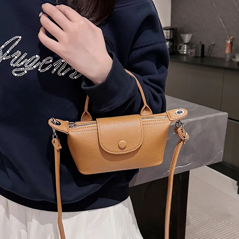 SEVENMOONS PU Dumpling Bag, Shoulder Bag, Crossbody Bag, Handbag Regular Women's Multicolor-14